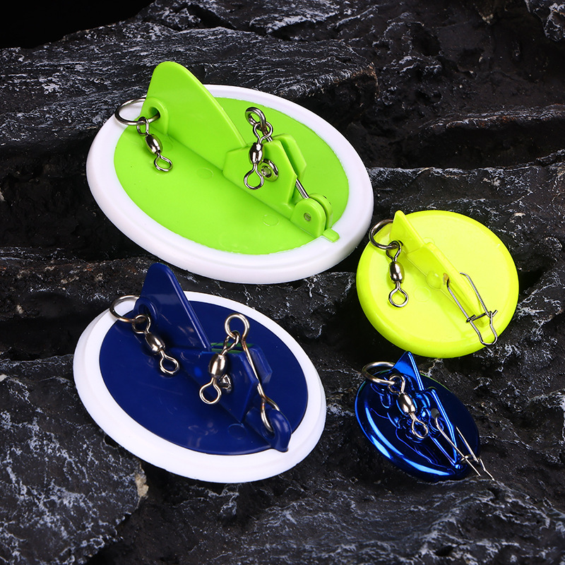 Fishing Depth Finder - 海釣り用ABSプラスチックリギングパラベーン、トローリングダイビングボード、プレーナーボード、人工重量、ボートフィッシングツール、22g、37g、58g、155g