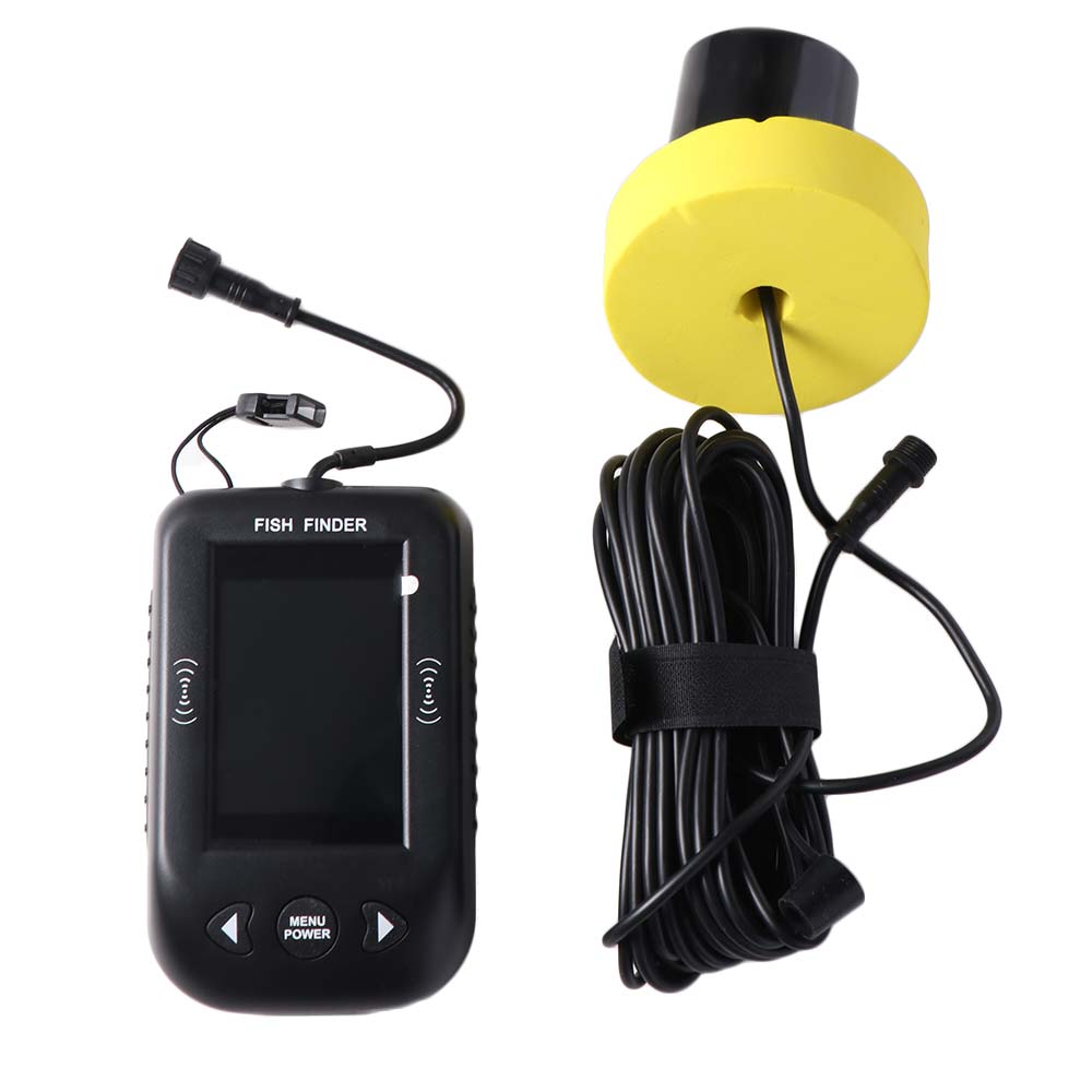 45度XF03魚群探知機100M深度ワイヤーデザインポータブ - Fish Finder Portable のレビューと価格