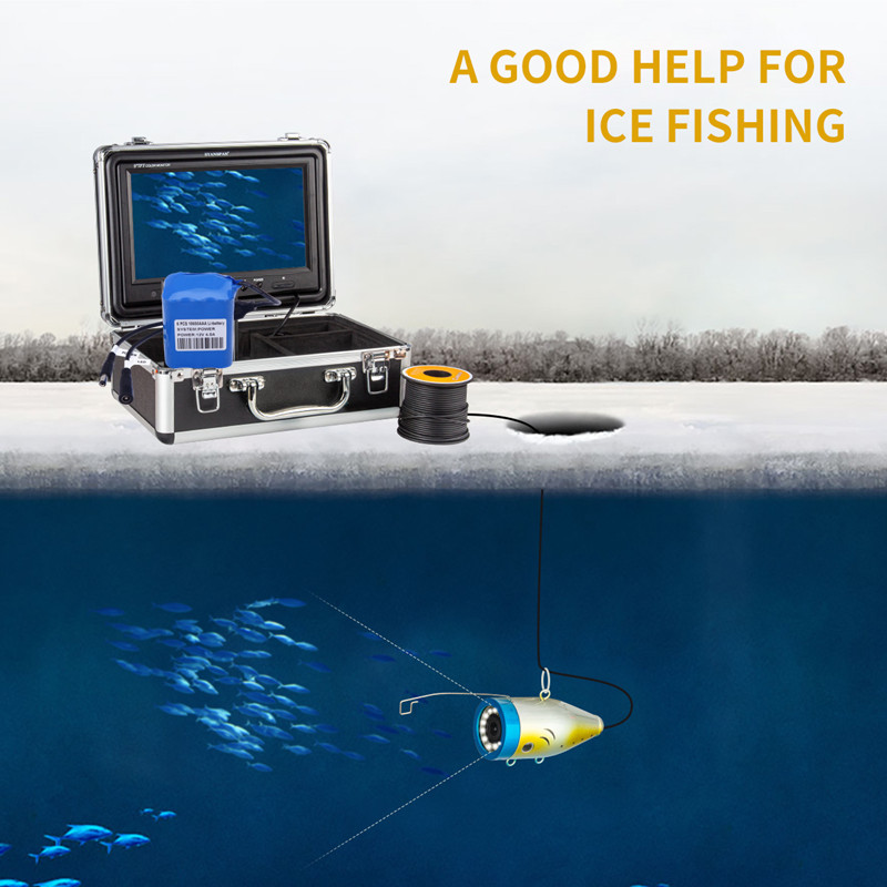 新着商品 15M 9インチ デュアルレンズ 4500mAh  - Fishing Camera のレビューと価格