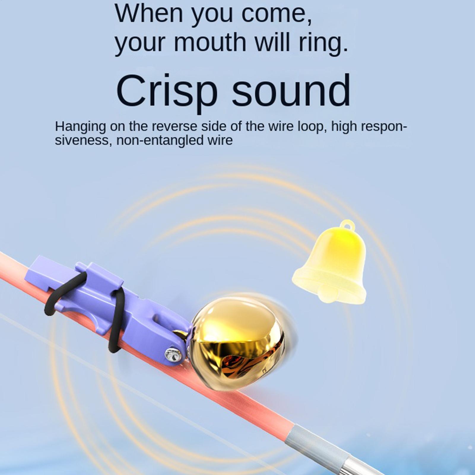 5個入り釣り用バイトアラームベル ロッドクリップ 釣り用品  - Bite Indicator のレビューと価格