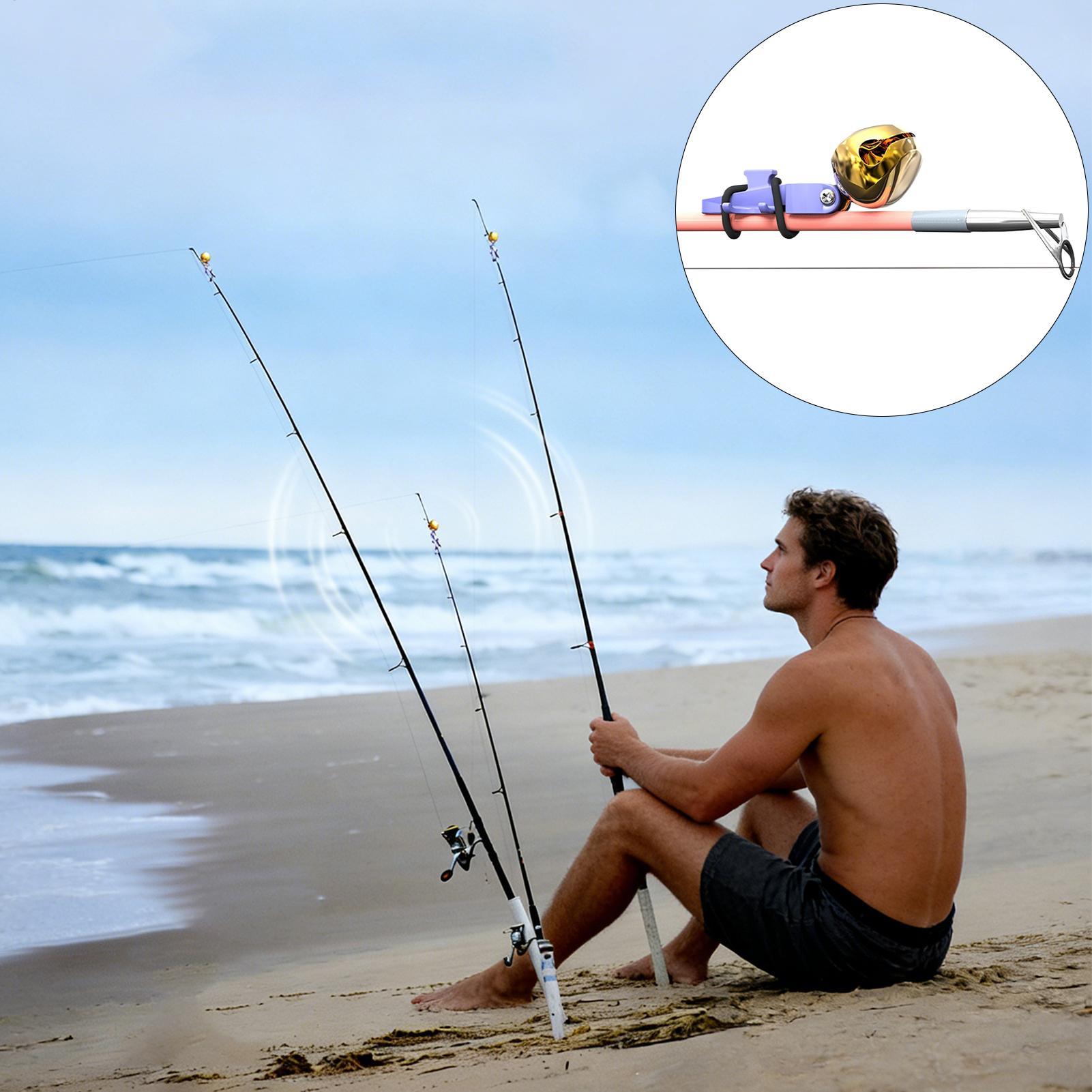 5個入り釣り用バイトアラームベル ロッドクリップ 釣り用品  - Bite Indicator のレビューと価格