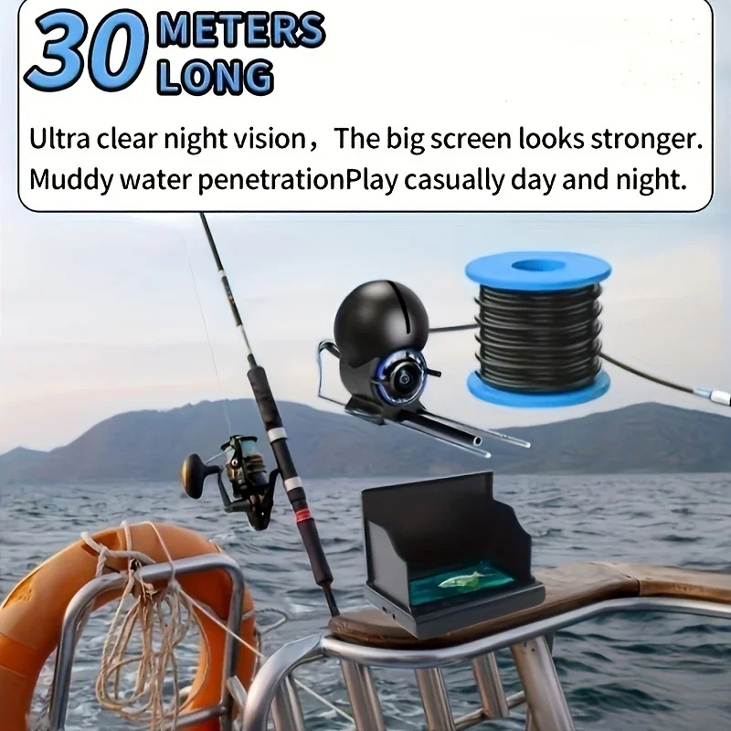 4.3インチ/5インチナイトビジョン水中釣りカメラ、HDスク - Fish Finder Portable のレビューと価格